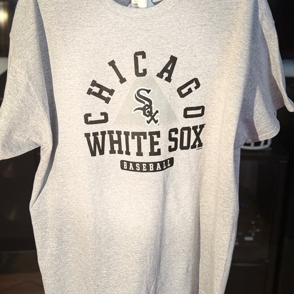 Chicago White Sox Baseball Gray Tee
